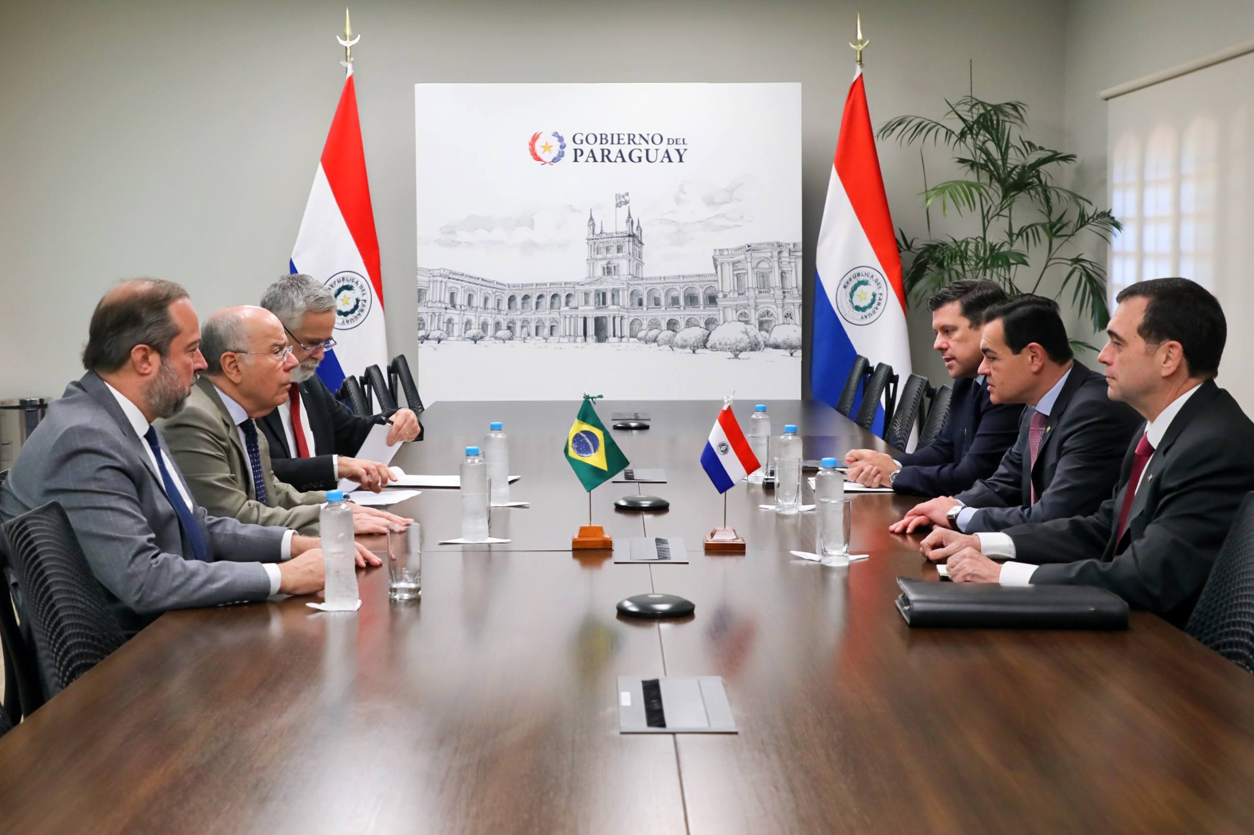 Reunión de los cancilleres de Paraguay y Brasil