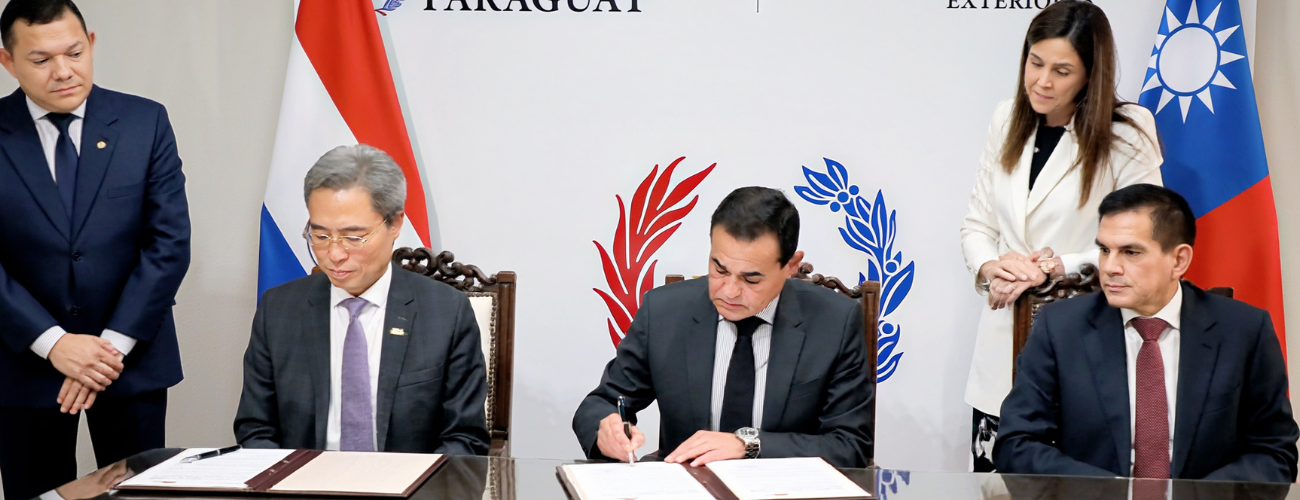 Portada principa -Canciller firmando Taiwán desembolsa aportes para soluciones habitacionales destinadas a pueblos originarios