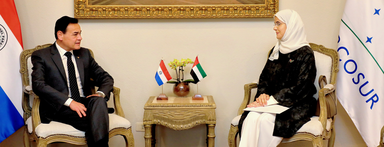 Canciller y embajadora de Emiratos Árabes Unidos repasan agenda bilateral