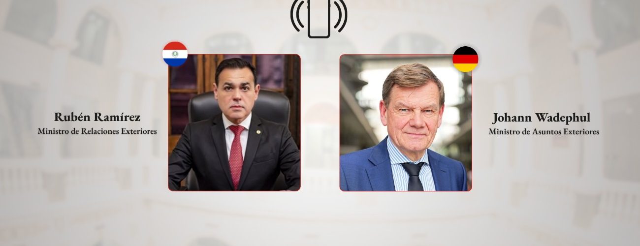 Canciller de Paraguay y Alemania