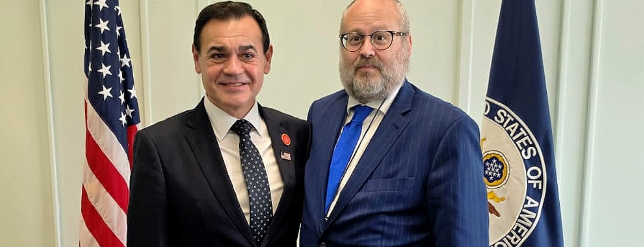 Reunión con embajador Rabbi Yehuda Kaploun