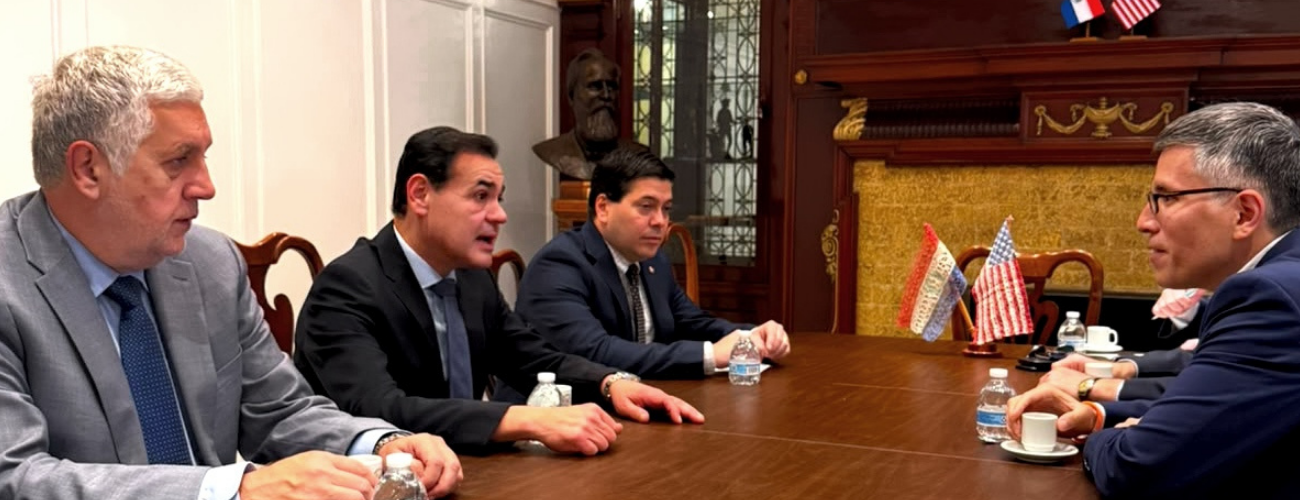 Reunión con subsecretario adjunto para América del Sur del Departamento de Estado de los Estados Unidos, Luis Méndez