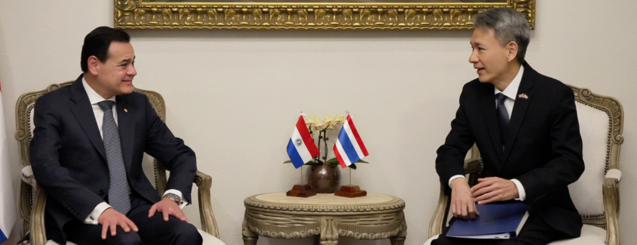 Audiencia del canciller con el embajador de Tailandia