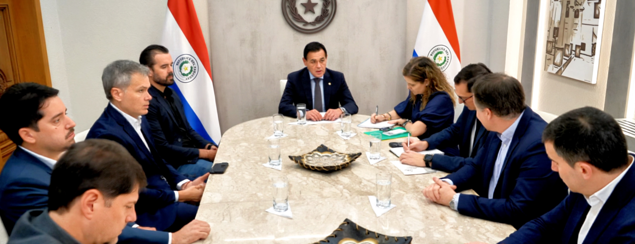 Canciller recibe al sector privado